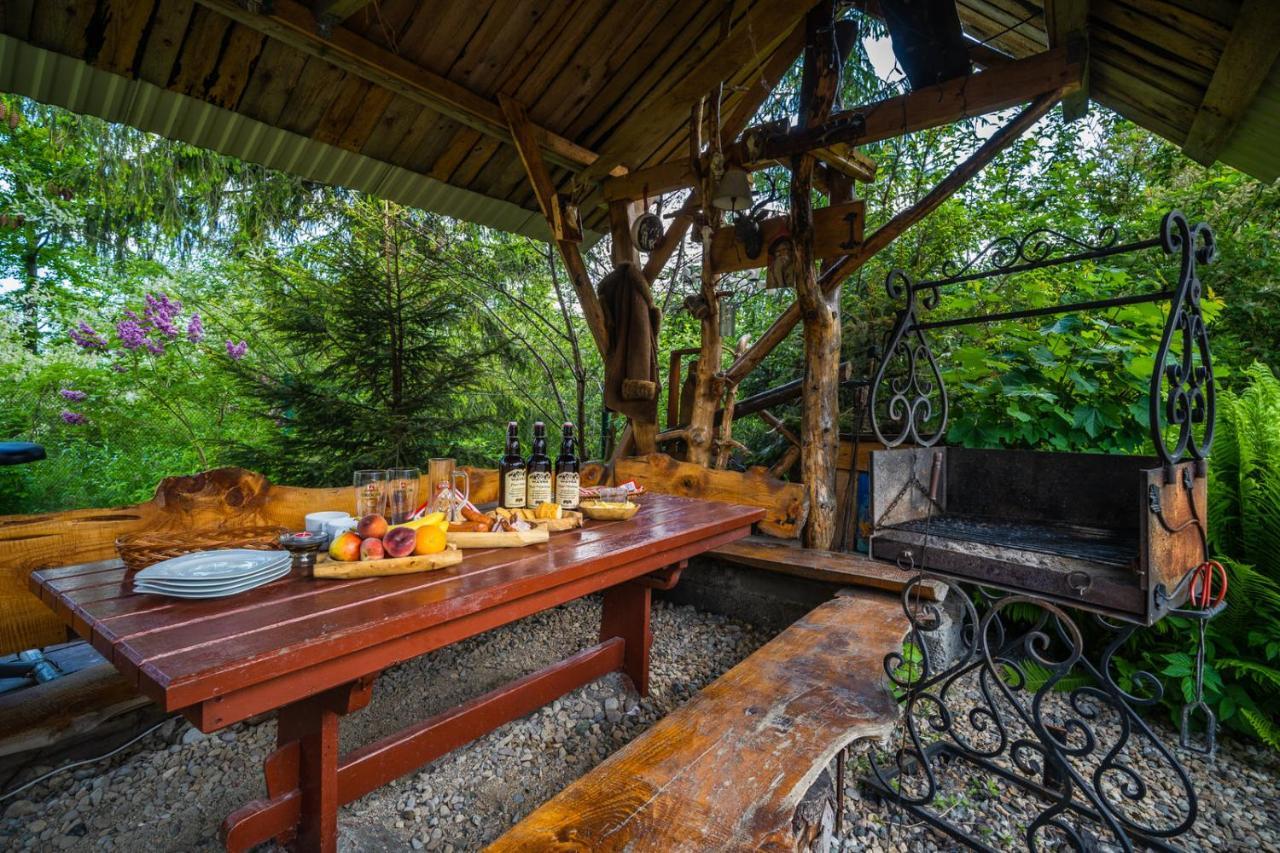 Pokoje Z Widokiem Na Gory I Prywatny Domek Z Zadaszona Altana - Grillem I Ogniskiem. Zakopane Exteriér fotografie