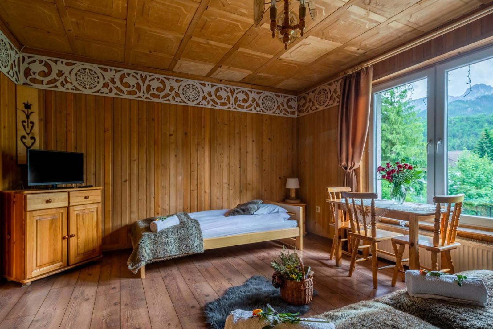 Pokoje Z Widokiem Na Gory I Prywatny Domek Z Zadaszona Altana - Grillem I Ogniskiem. Zakopane Exteriér fotografie